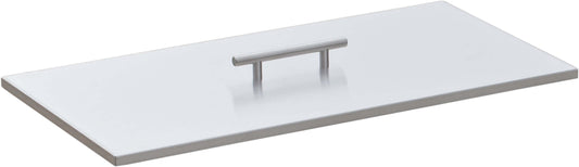 LuxCraft 12" x 24" Stainless Steel Burner Cover for outdoor fire pit
