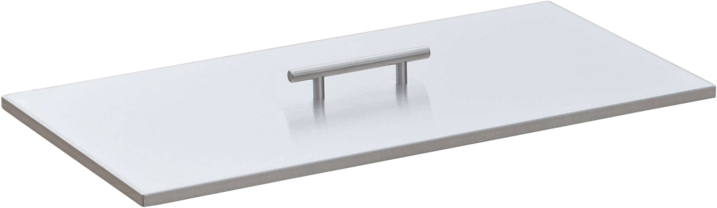 12" x 24" Stainless Steel Burner Cover for outdoor fire pit