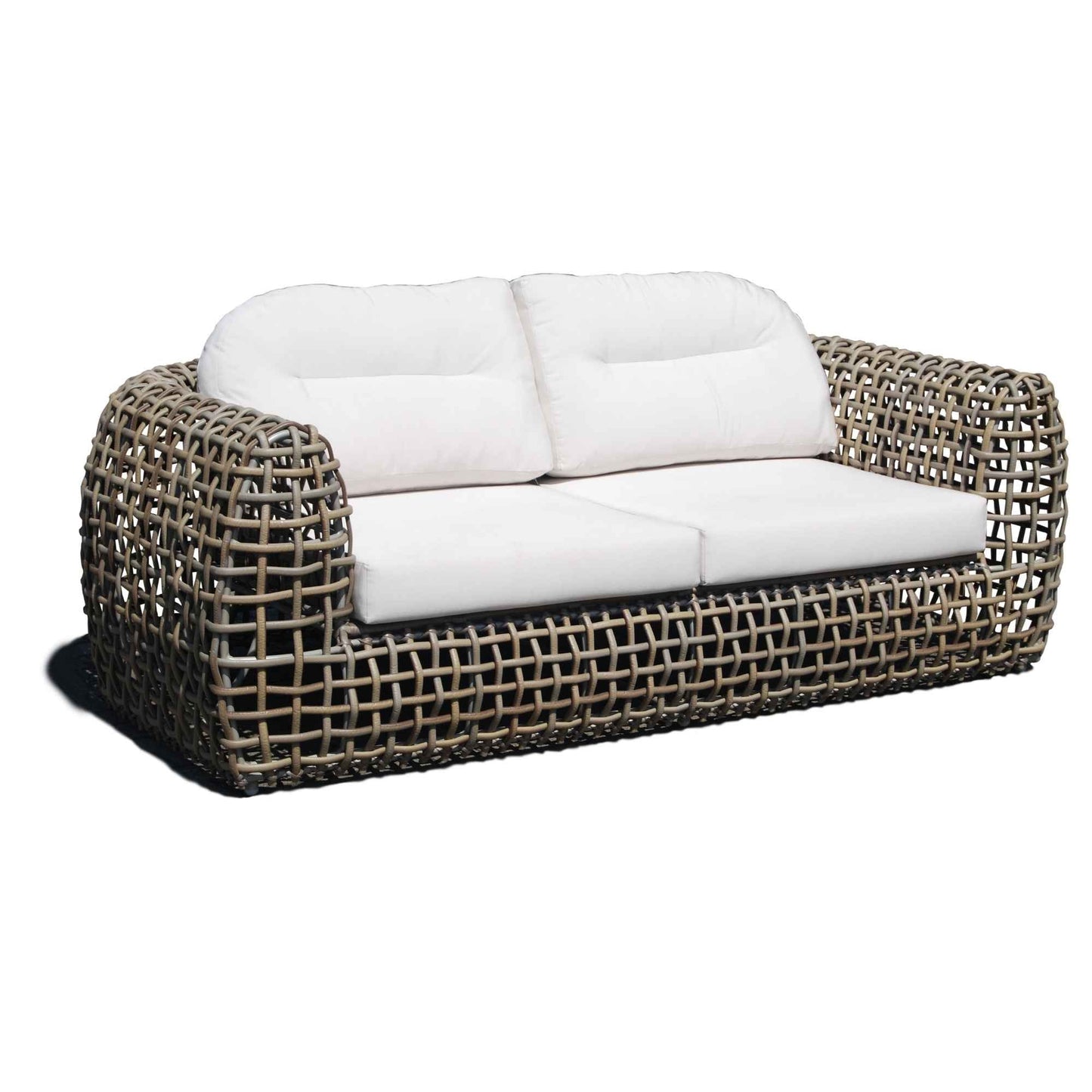 Dynasty Outdoor Sofa (Kubu Mushroom) with Sunbrella Cushion