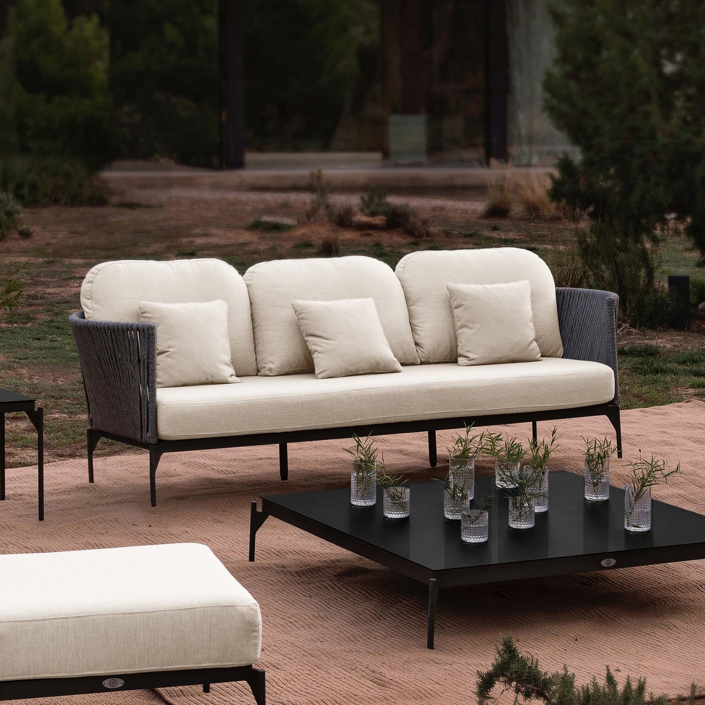 Boston 6-Piece Seating Set with Sunbrella Cushions