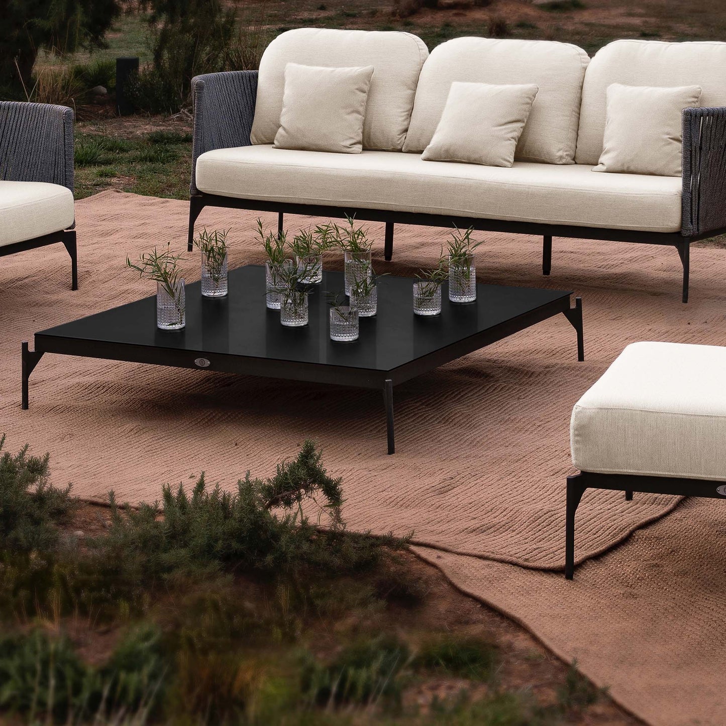 Boston 6-Piece Seating Set with Sunbrella Cushions