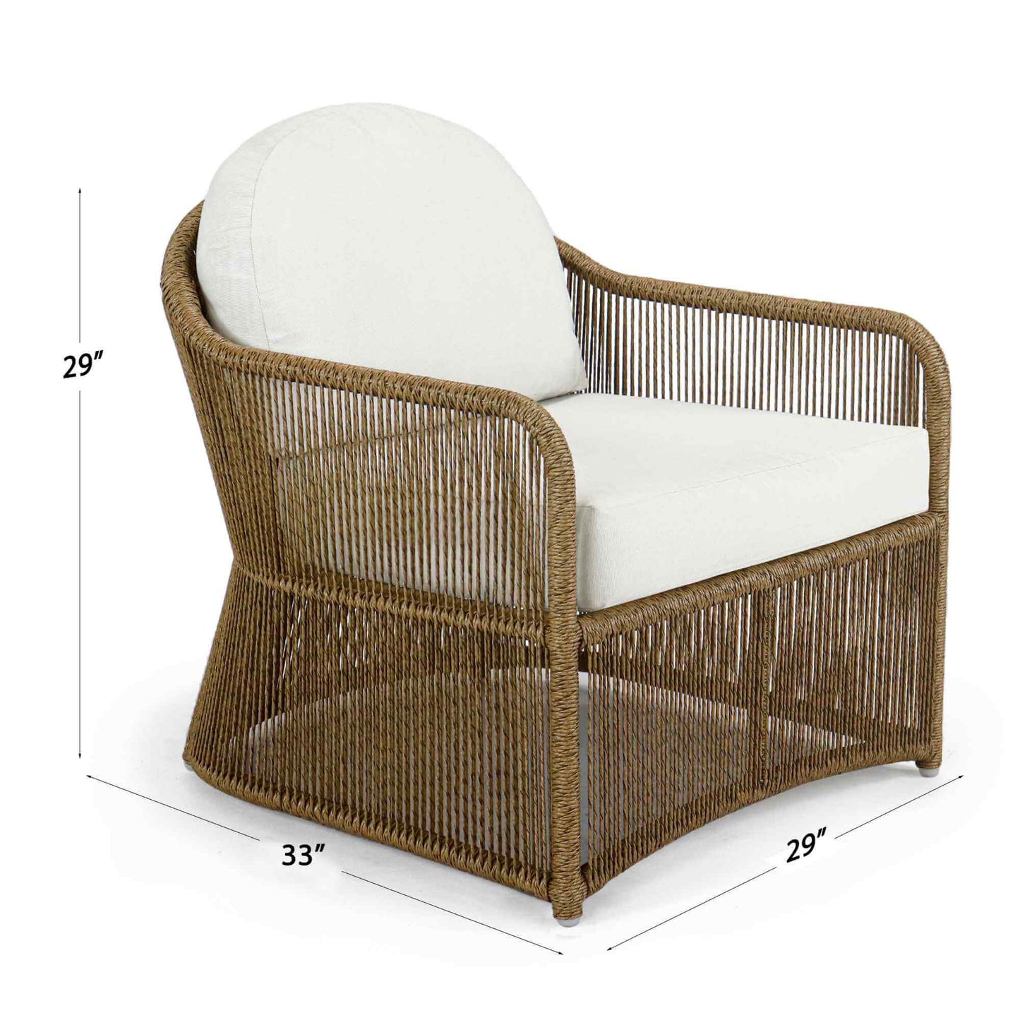 Calixto Armchair with Sunbrella Cushion