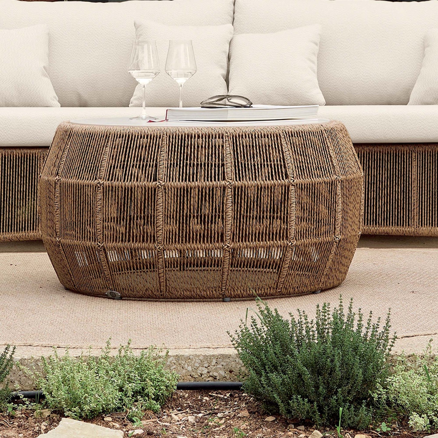 Calixto 6-Piece Seating Set with Sunbrella Cushions