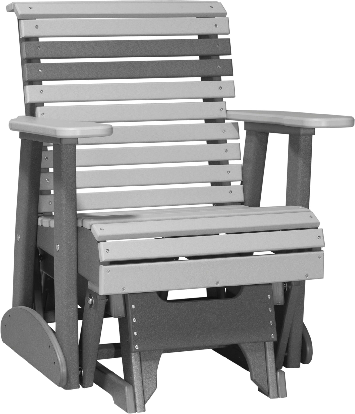 LuxCraft 2' Plain Outdoor Glider