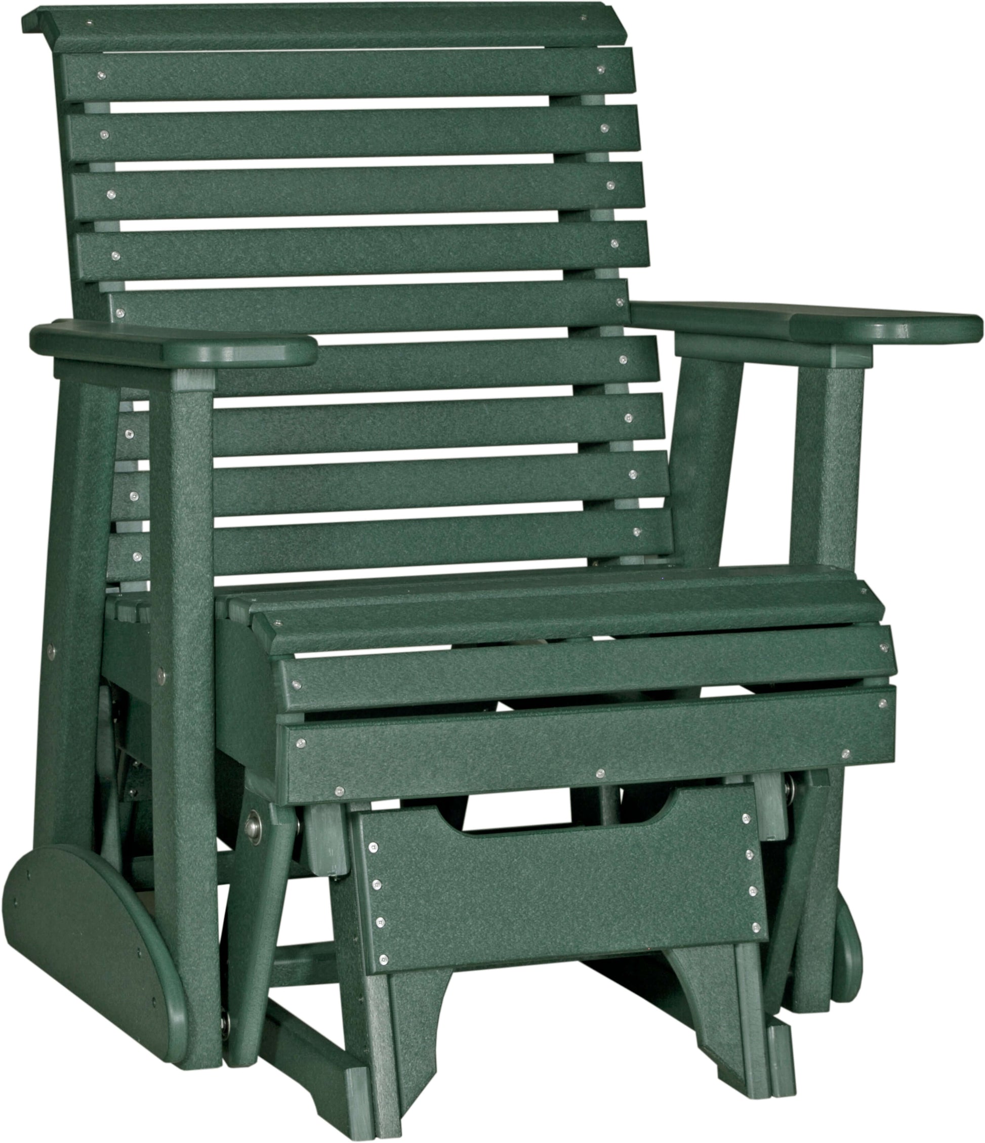 LuxCraft 2' Plain Outdoor Glider
