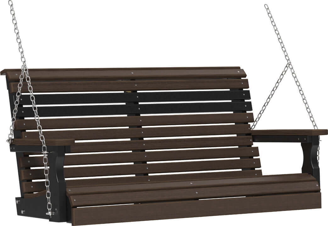 LuxCraft 4' Plain Porch Swing
