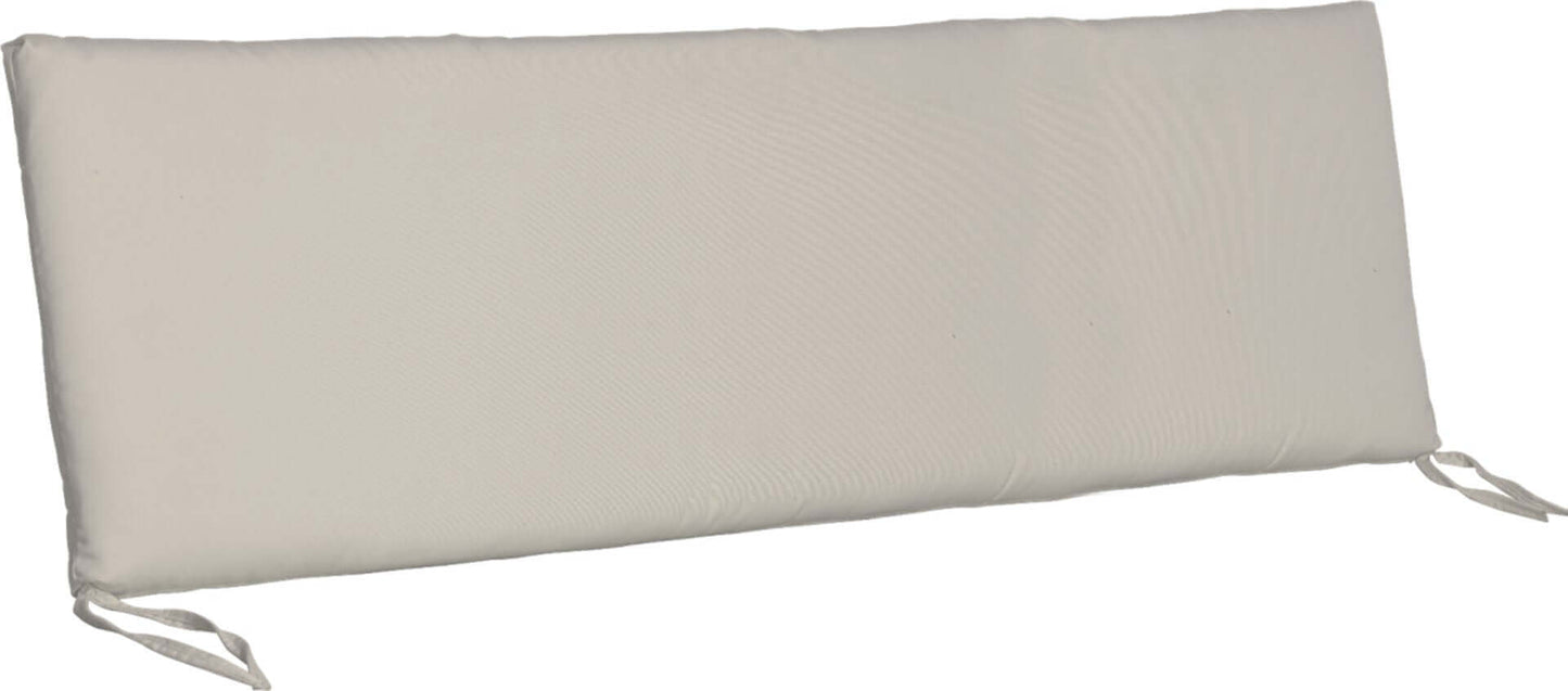 5-foot outdoor swing cushion made from Sunbrella fabric