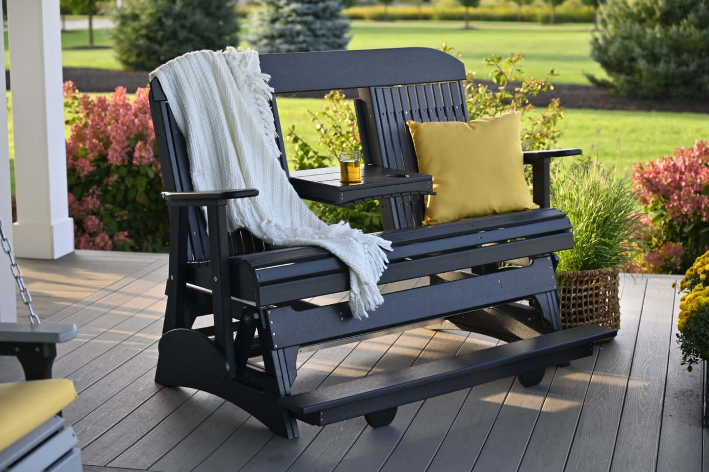 LuxCraft 5' Classic Balcony Glider