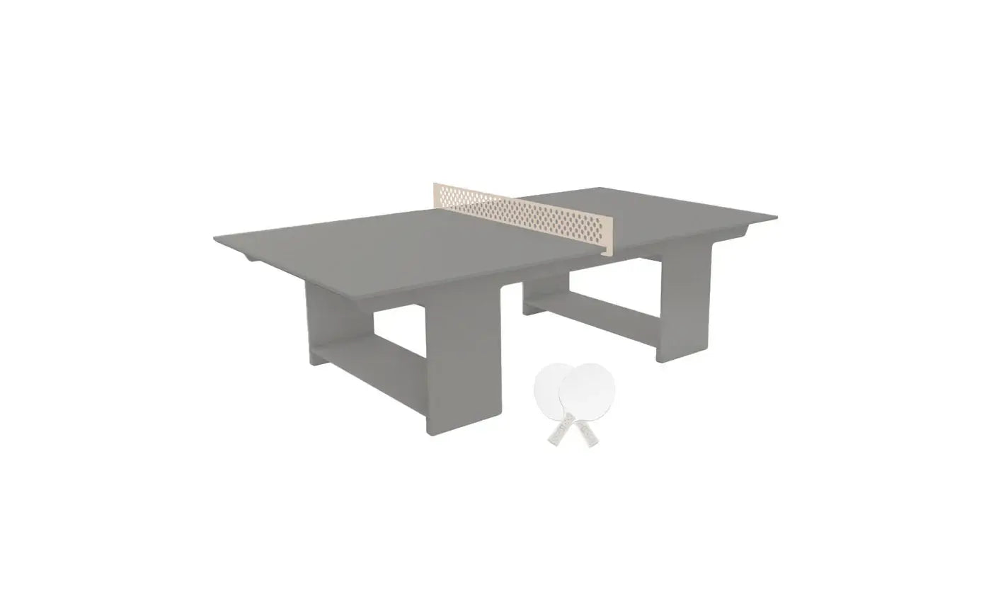 Perfect for your backyard, deck, or patio, this premium table tennis set comes complete with a durable net, two paddles, and four balls, so you can start playing the moment it’s set up.