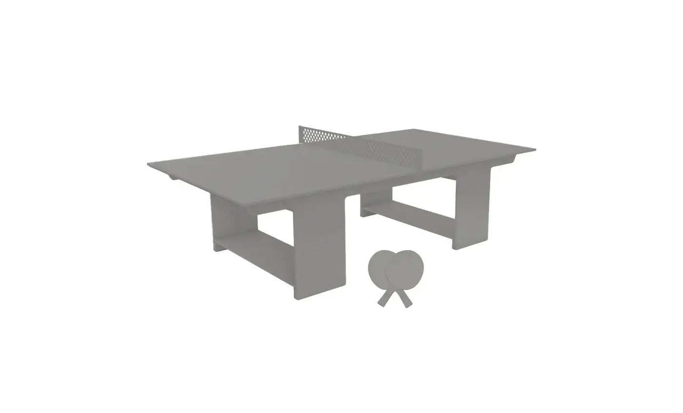 Perfect for your backyard, deck, or patio, this premium table tennis set comes complete with a durable net, two paddles, and four balls, so you can start playing the moment it’s set up.