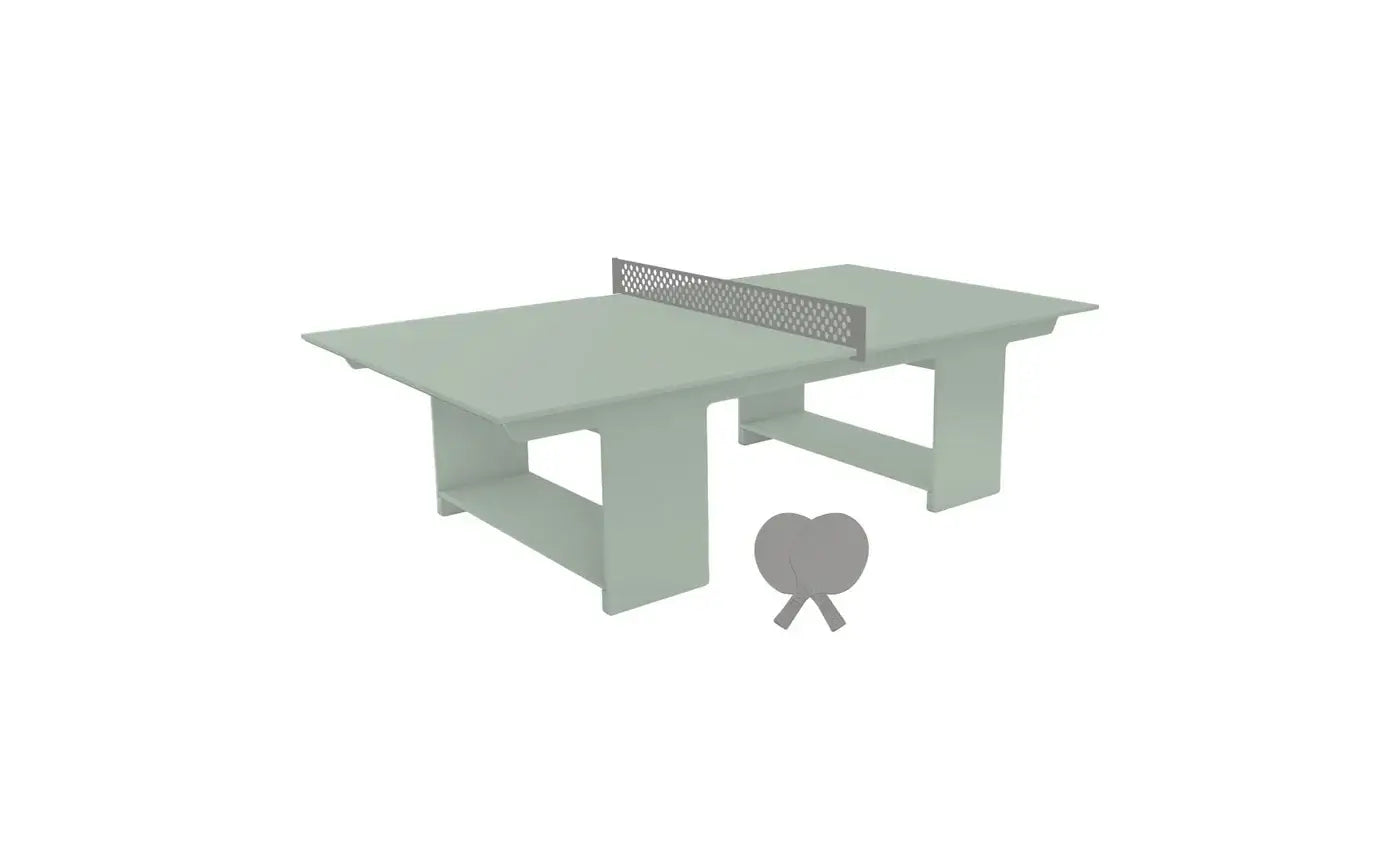 Perfect for your backyard, deck, or patio, this premium table tennis set comes complete with a durable net, two paddles, and four balls, so you can start playing the moment it’s set up.