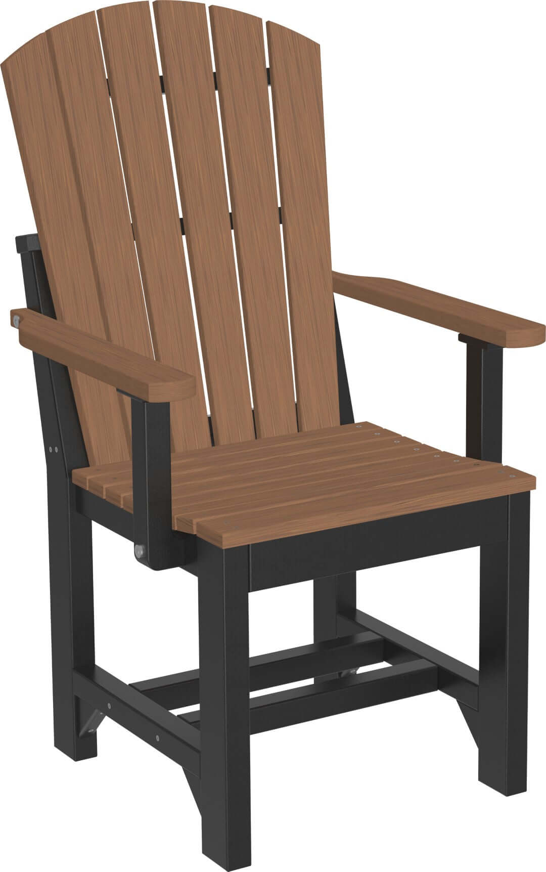LuxCraft Adirondack Outdoor Dining Arm Chair