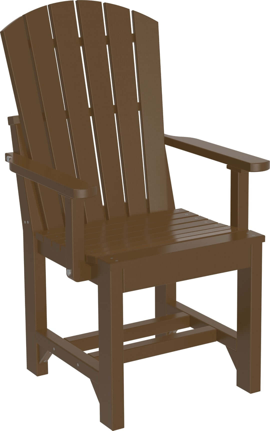 LuxCraft Adirondack Outdoor Dining Arm Chair