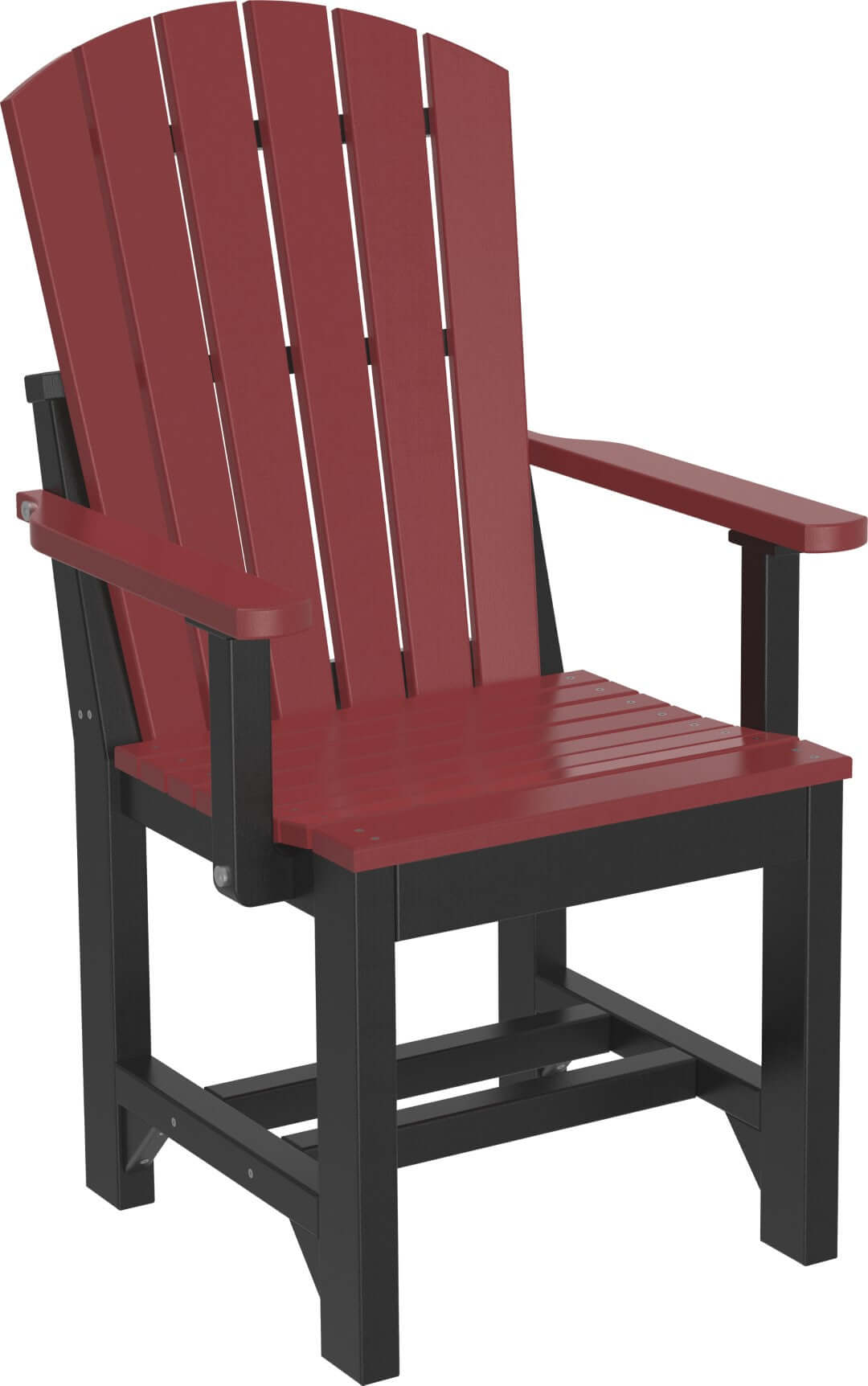 LuxCraft Adirondack Outdoor Dining Arm Chair