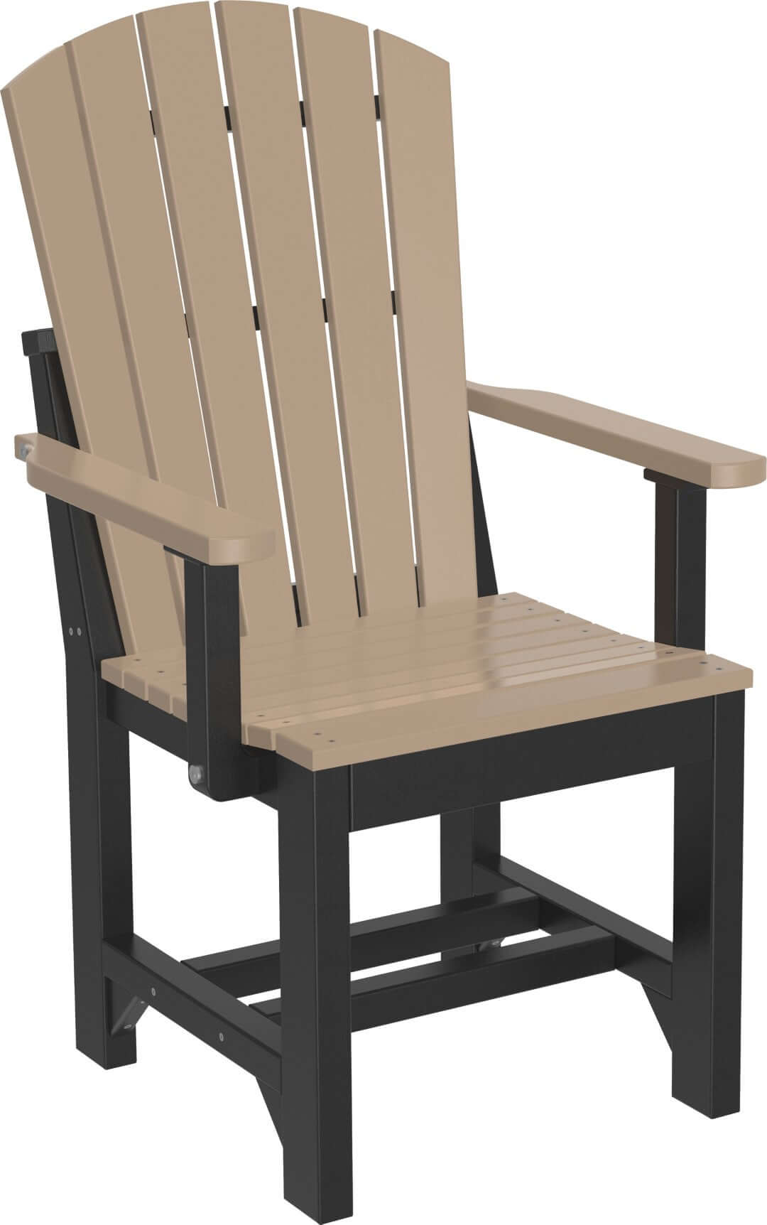 LuxCraft Adirondack Outdoor Dining Arm Chair