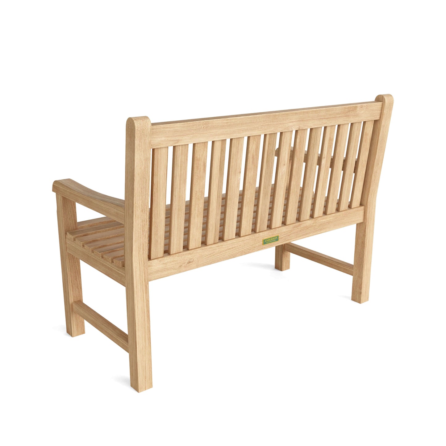 Anderson Teak Classic 2-Seater Outdoor Teak Wood Bench