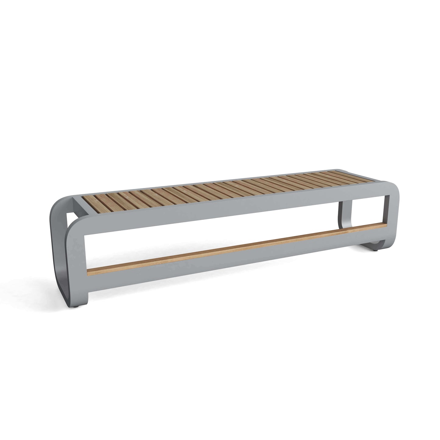 Anderson Teak Monza 3 Seater Bench with Solid Teak Construction for Patio Seating