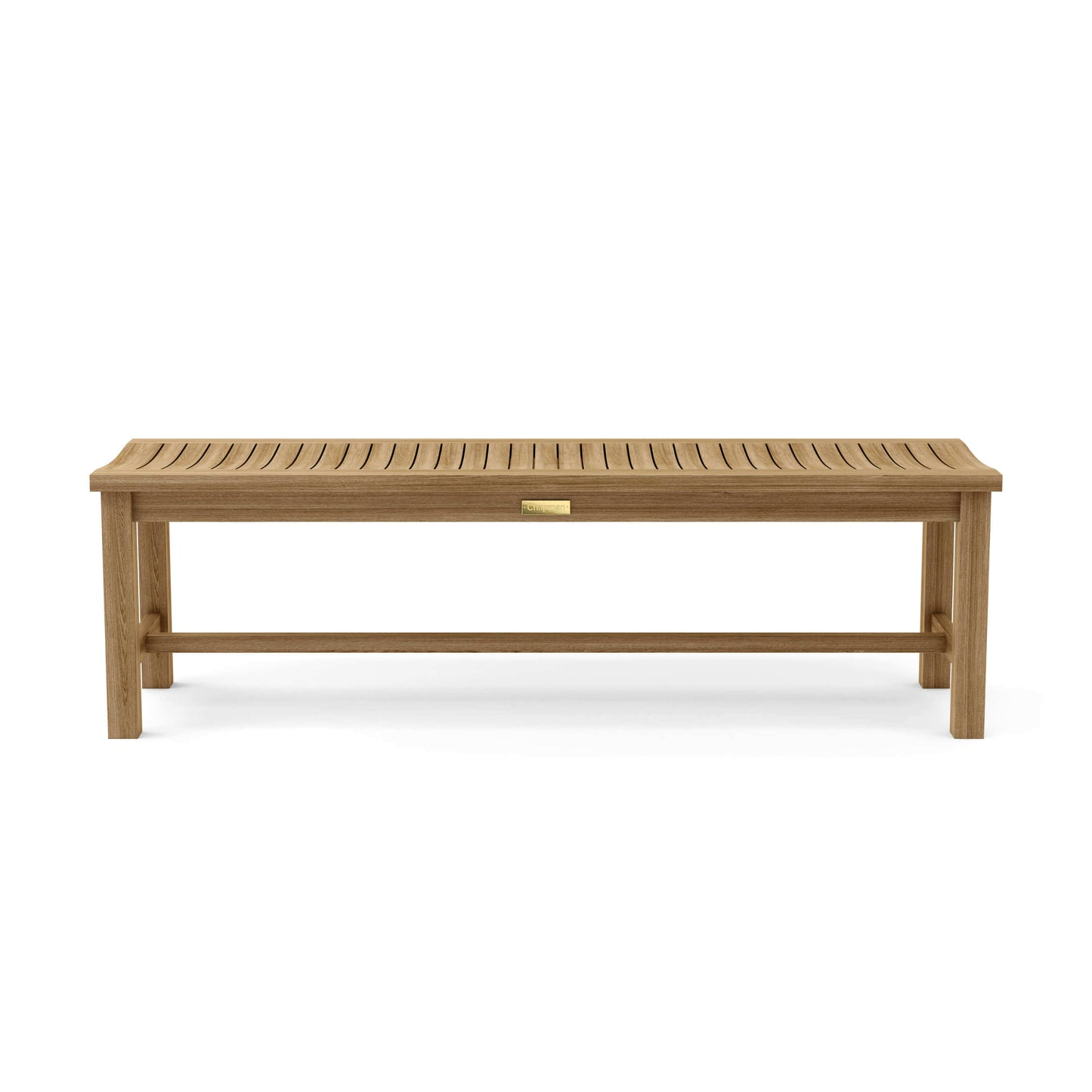 Anderson Teak 59" Backless Outdoor Teak Wood Bench