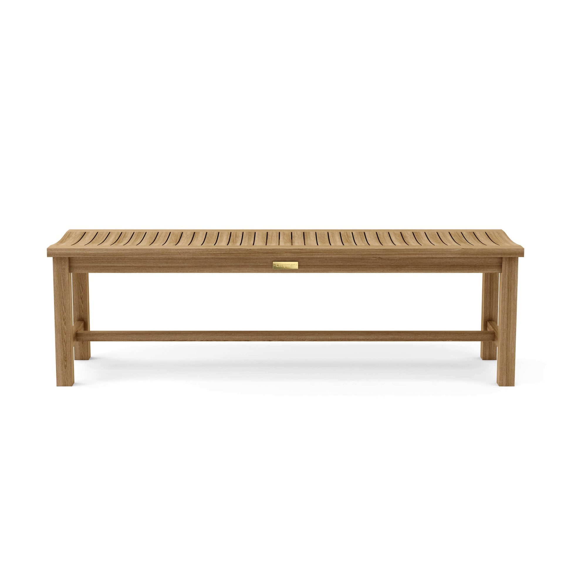 Anderson Teak 59" Backless Outdoor Teak Wood Bench