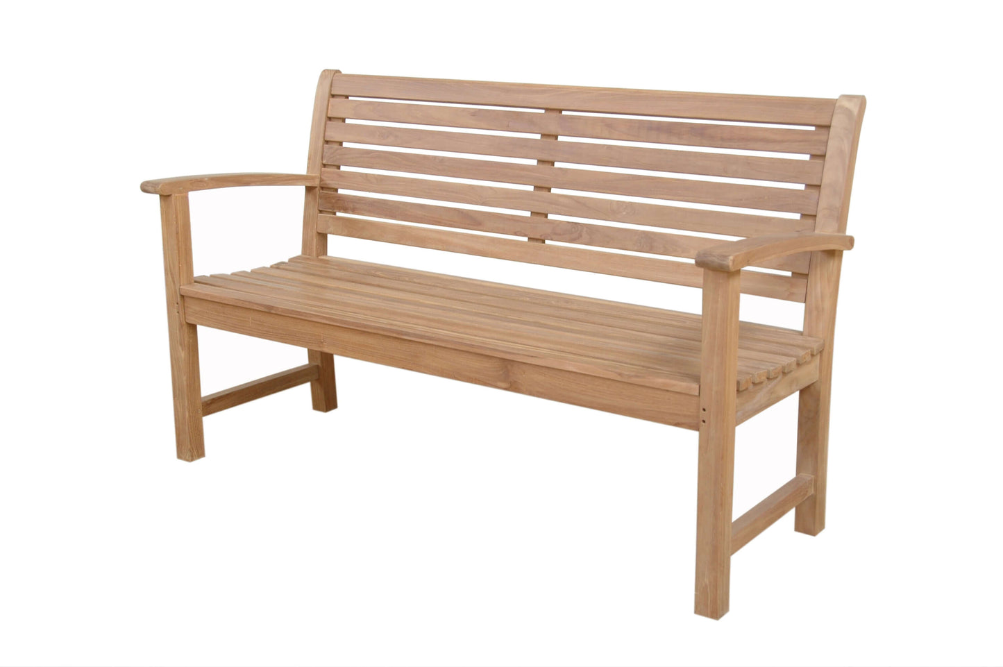 Anderson Teak 3-Seater Outdoor Teak Wood Bench