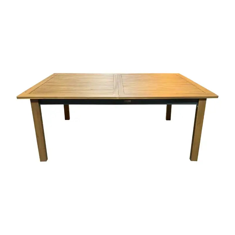 Panama Jack Grade-A Teak wood outdoor rectangular extendable dining table