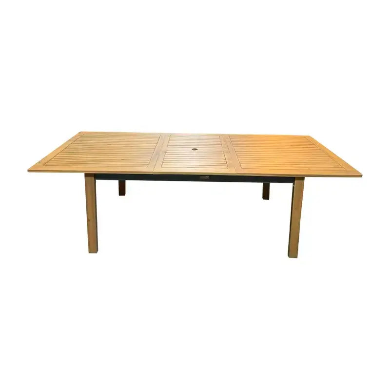 Panama Jack Grade-A Teak wood outdoor rectangular extendable dining table