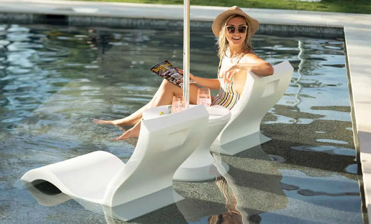 This set, featuring two Signature Lowback Chairs and a Tall Ice Bin Side Table, combines ergonomic design, premium durability, and chic aesthetics to elevate your outdoor oasis.