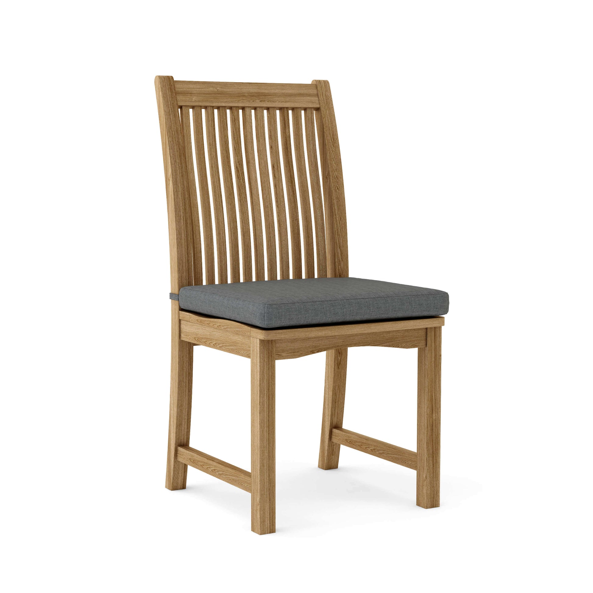 Anderson Teak outdoor dining side chair made from premium kiln-dried grade-A teak wood