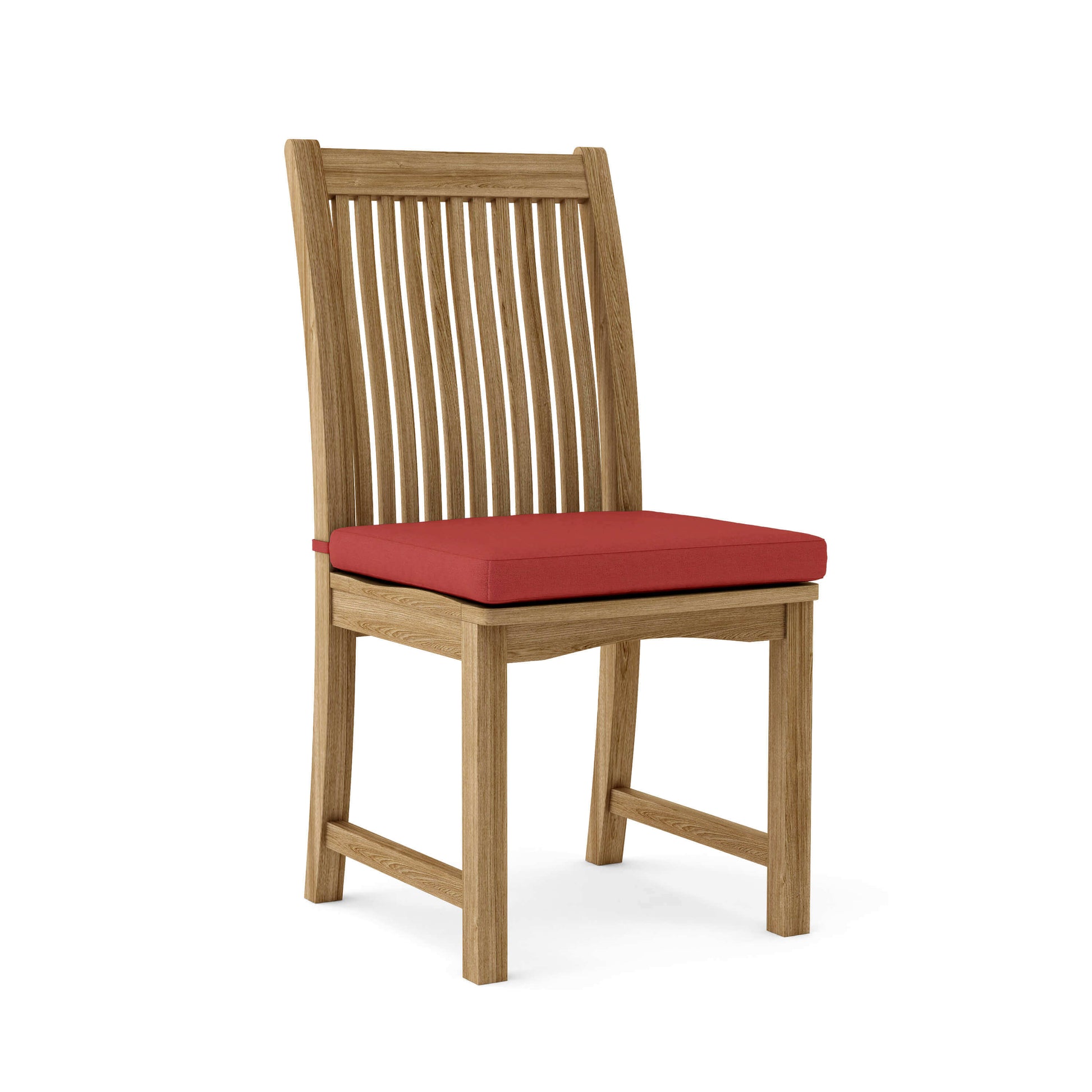 Anderson Teak outdoor dining side chair made from premium kiln-dried grade-A teak wood