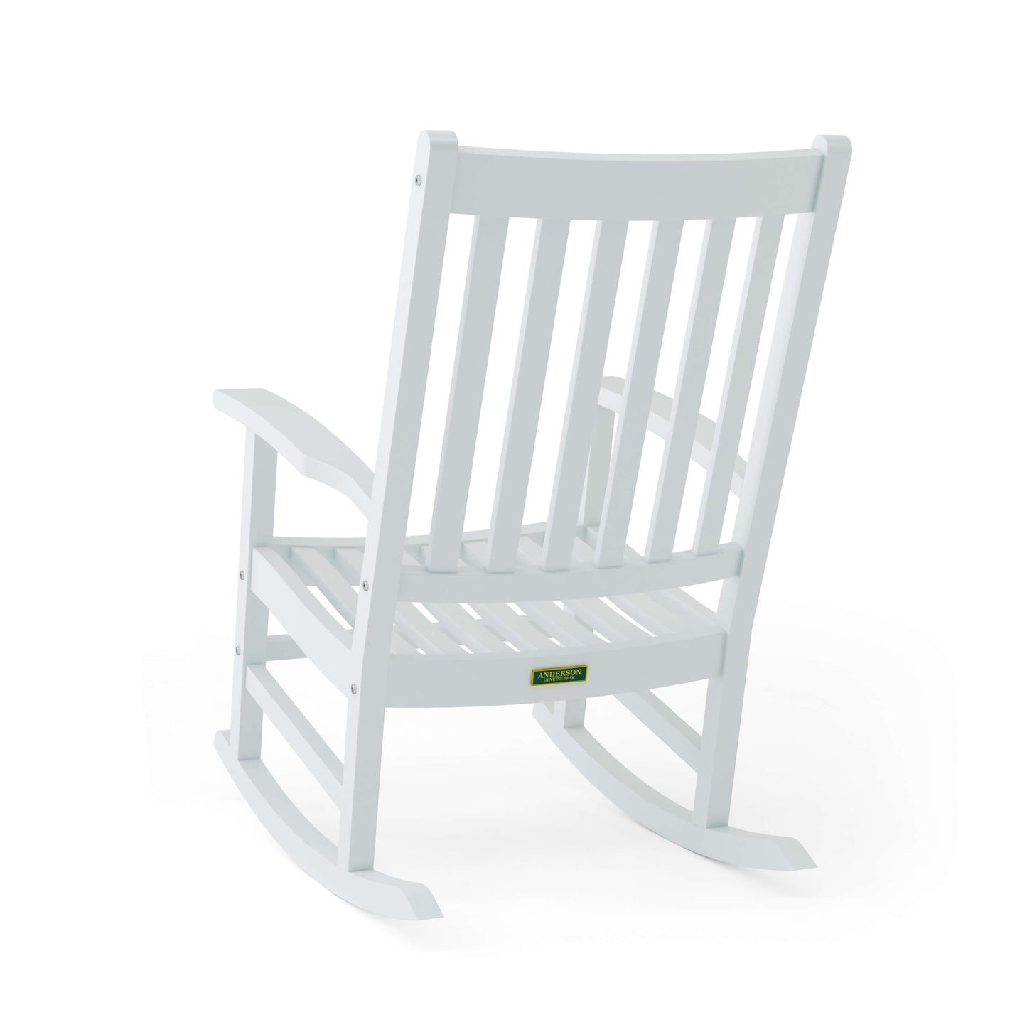 Anderson Teak Barcelona Rocking Armchair with Curved Runners for Smooth Rocking Motion