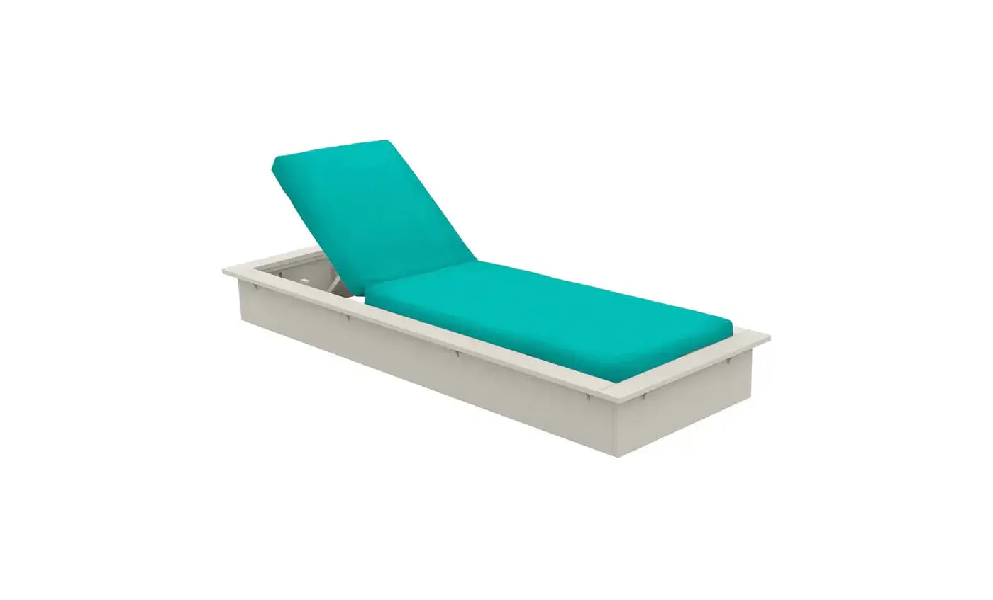 Perfect for poolside lounging, deck sipping, or patio relaxation, this chaise lounge chair invites you to create unforgettable memories in style.