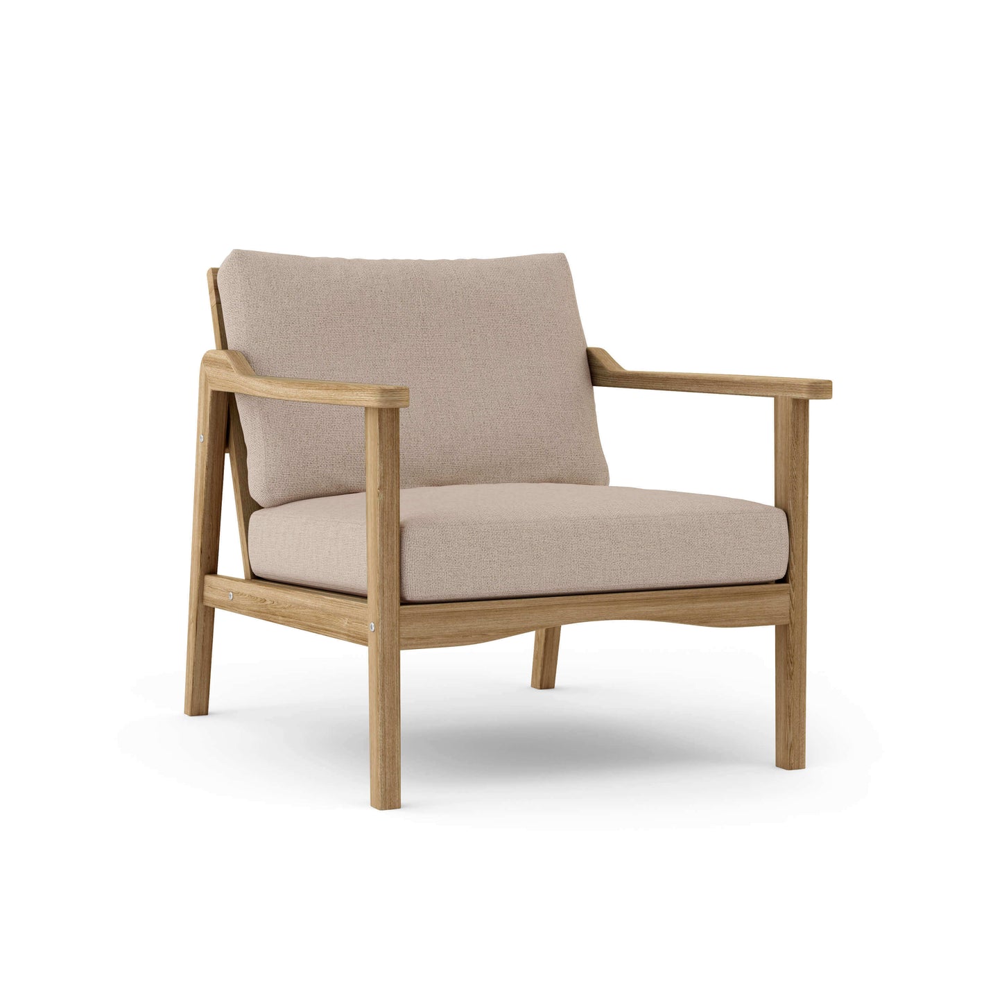 Anderson Teak Deep Seating Outdoor Armchair made from teak wood
