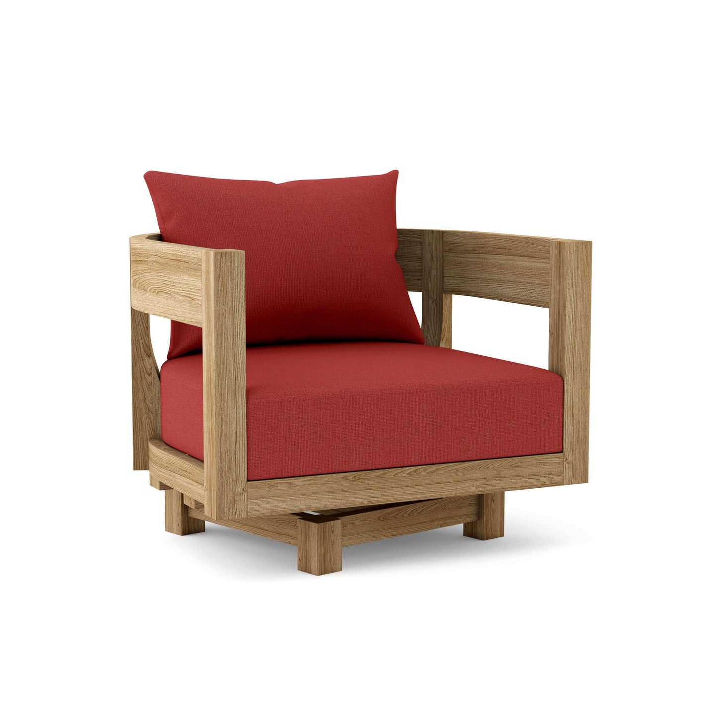 Anderson Teak Deep Seating Swivel Outdoor Armchair