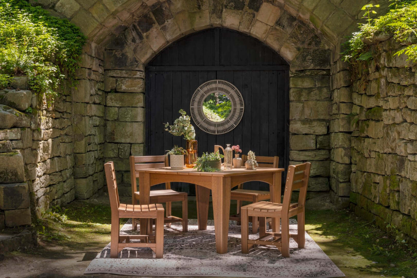 LuxCraft Island Dining Table (44" Square)