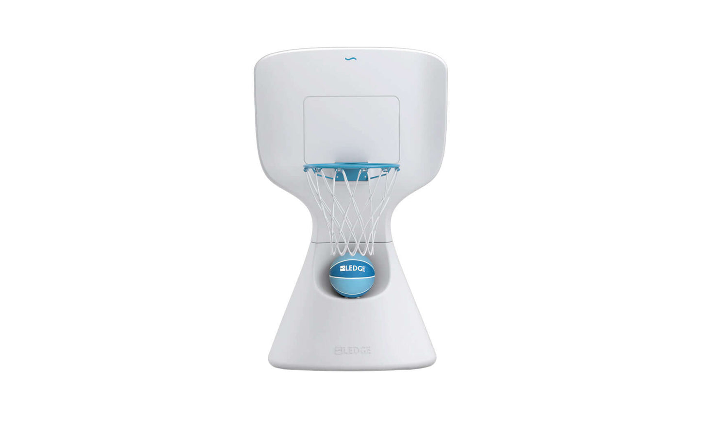 Ledge Lounger Hoopstr, the ultimate poolside basketball hoop designed for fun, style, and durability.