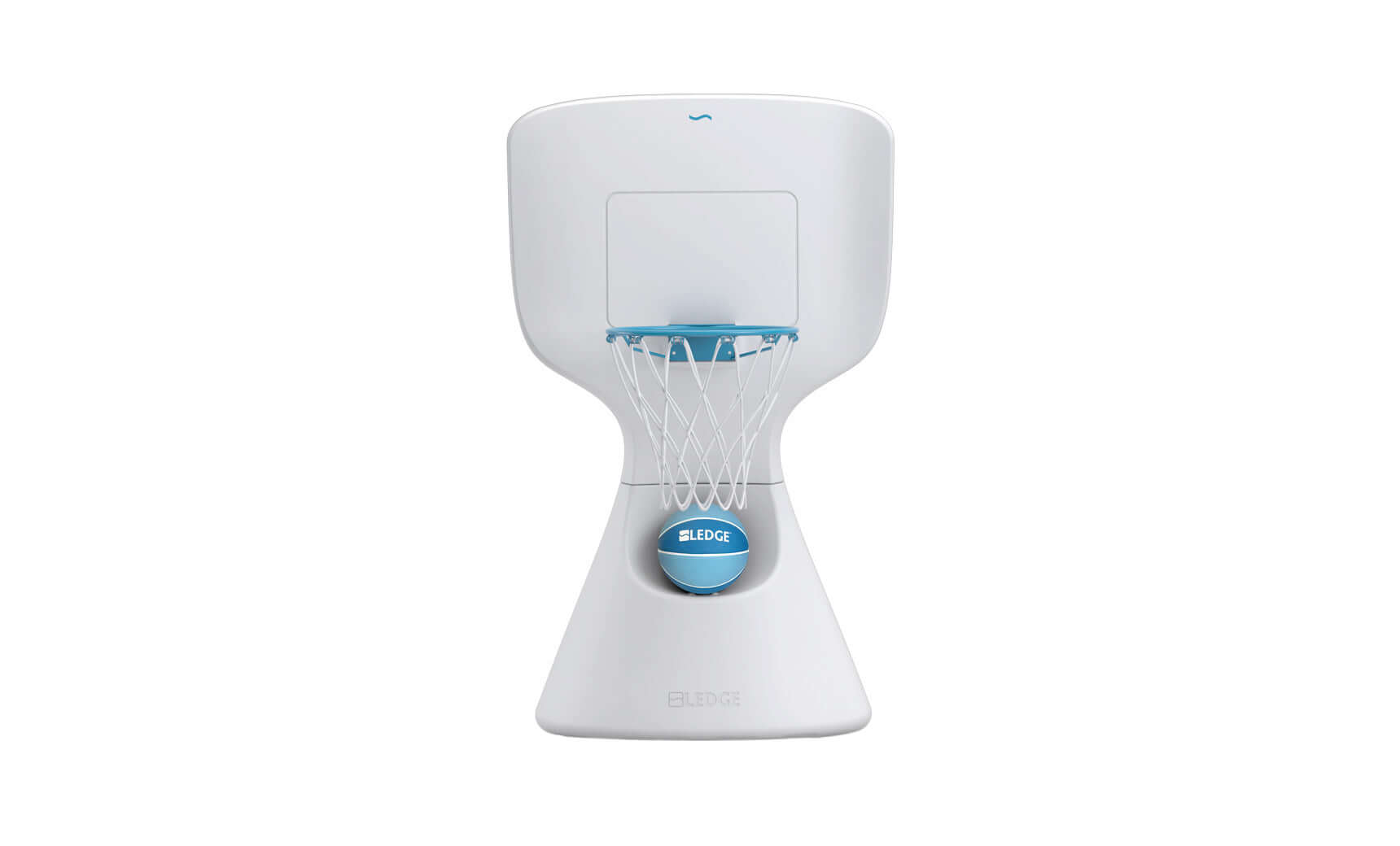 Ledge Lounger Hoopstr, the ultimate poolside basketball hoop designed for fun, style, and durability.
