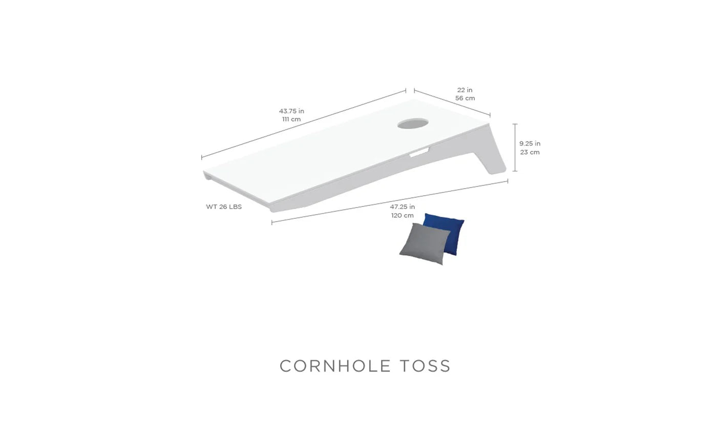Ledge Lounger Cornhole Toss