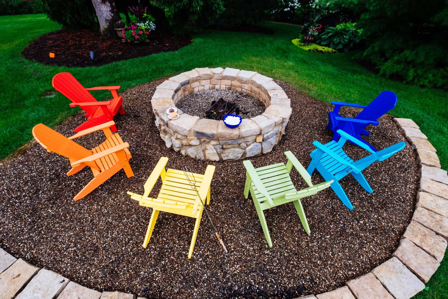 LuxCraft Lakeside Adirondack Chair