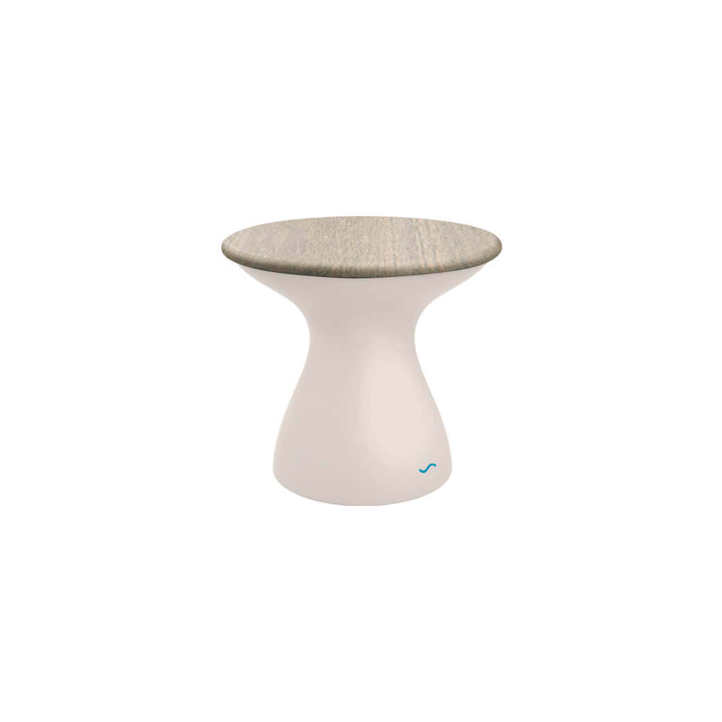 Crafted from premium UV20-rated resin, the Autograph Standard Side Table is built to endure up to 20,000 hours of direct sunlight, pool chemicals, and harsh outdoor elements, ensuring lasting vibrancy and durability for both residential and commercial set