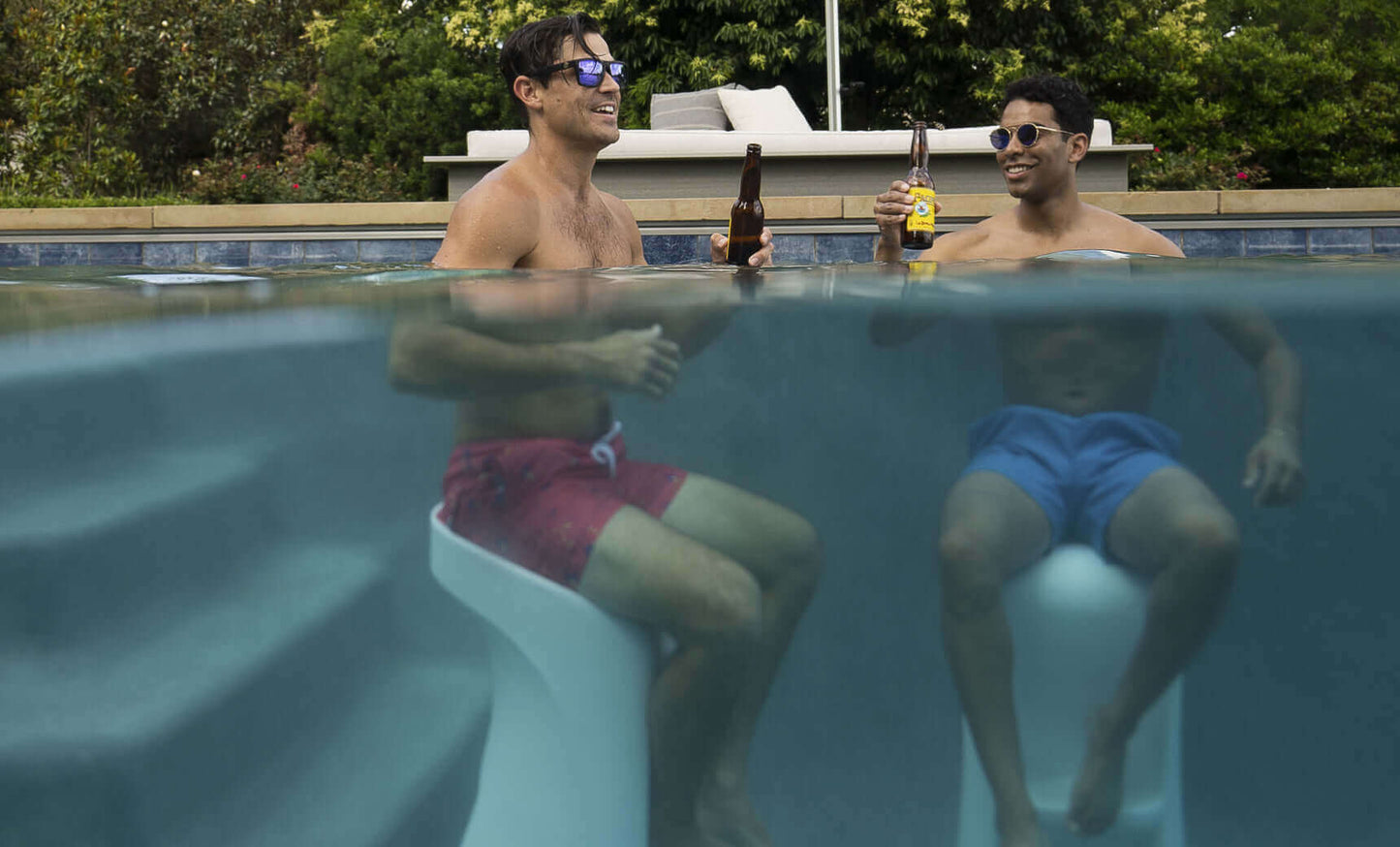 Ledge Lounger In-Pool Signature Barstool Counter Height