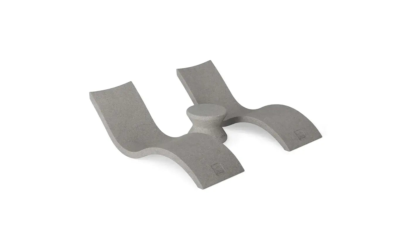 This set, featuring two Signature In-Pool Chaise Loungers and a Signature Side Table, is perfect for sharing unforgettable moments with a friend on your pool’s tanning ledge, baja shelf, or sun shelf with water depths of 0-9 inches.