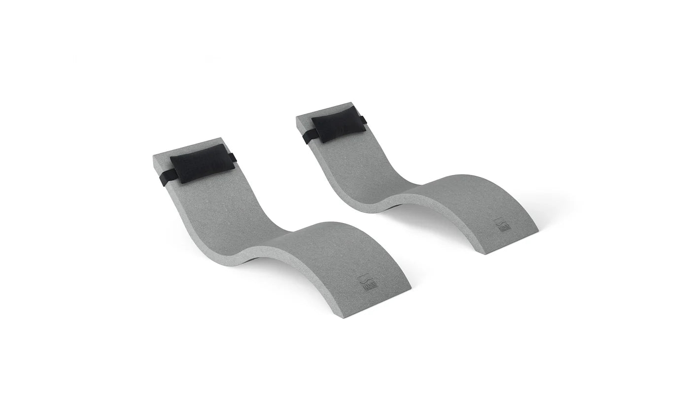 Ledge Lounger Signature Chaise & Headrest Pillow In-Pool Set