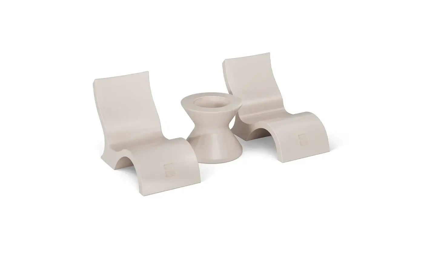 Ledge Lounger Signature Chair & Side Table In-Pool Set