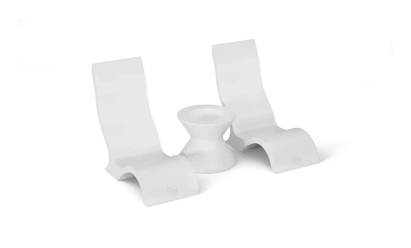 Ledge Lounger Signature Chair & Side Table In-Pool Set