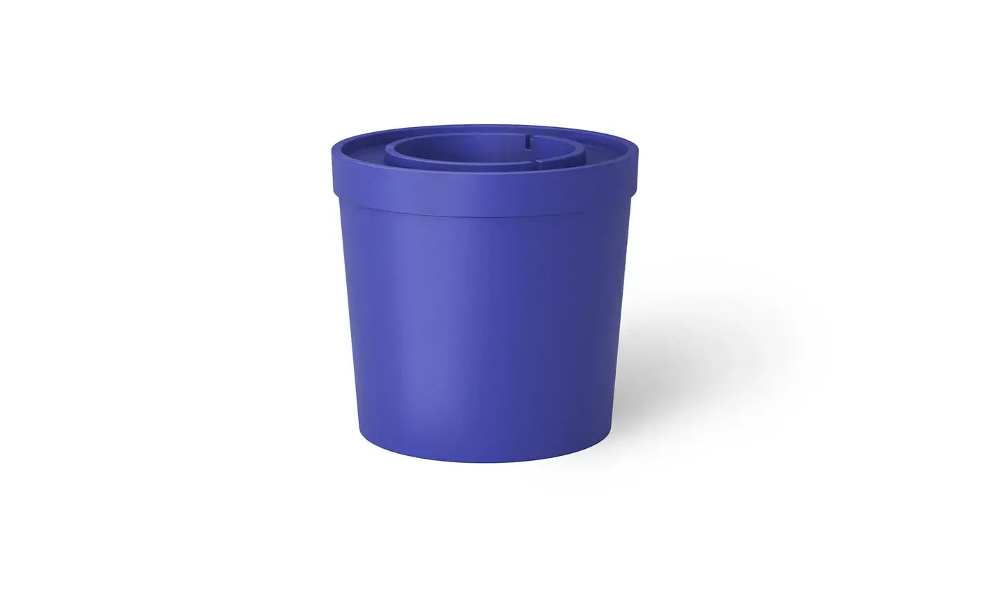 This multi-purpose accessory serves as a side table, beverage cooler, and umbrella base, designed for sun shelves, tanning ledges, or decks with water depths up to 15 inches.