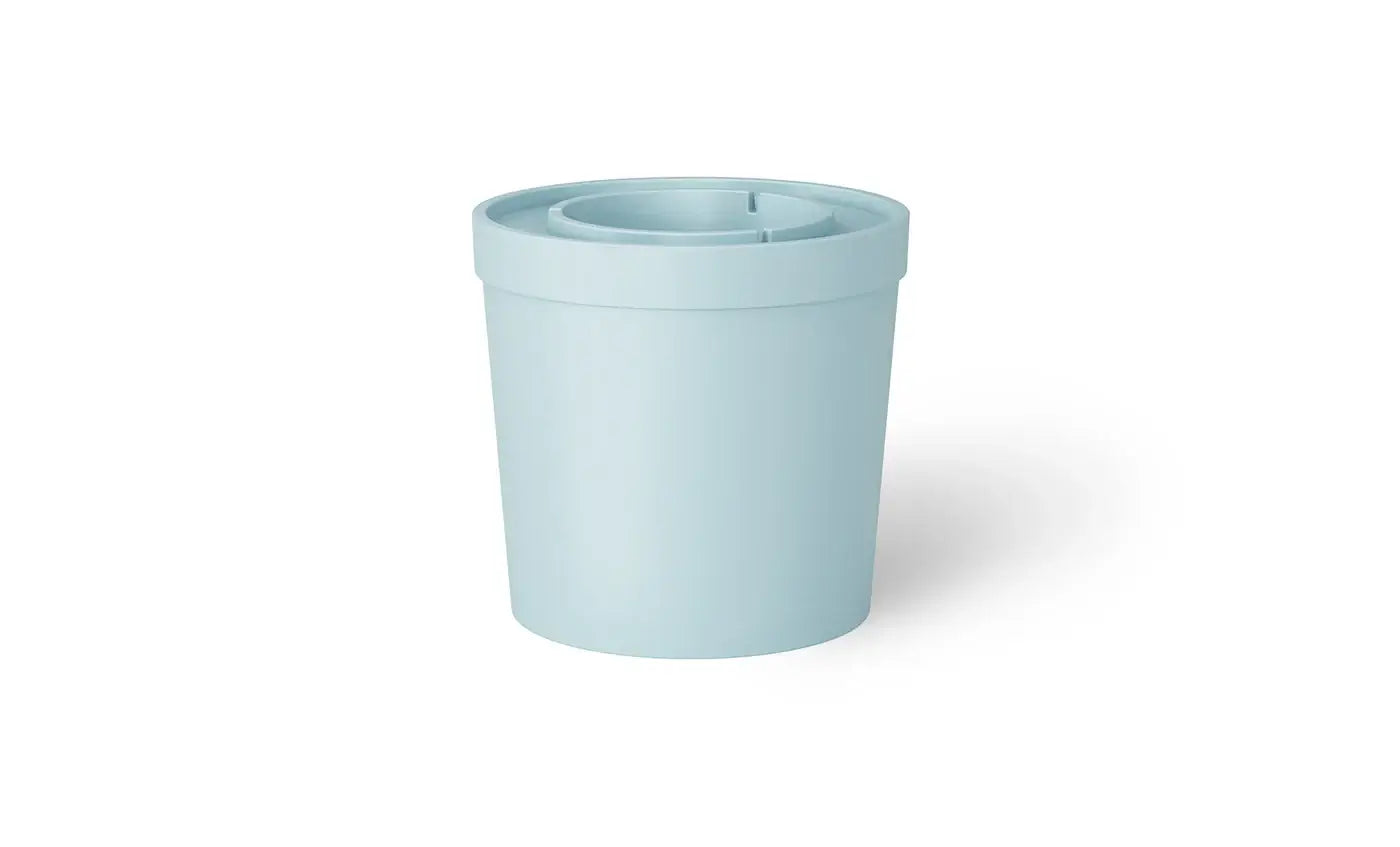 This multi-purpose accessory serves as a side table, beverage cooler, and umbrella base, designed for sun shelves, tanning ledges, or decks with water depths up to 15 inches.