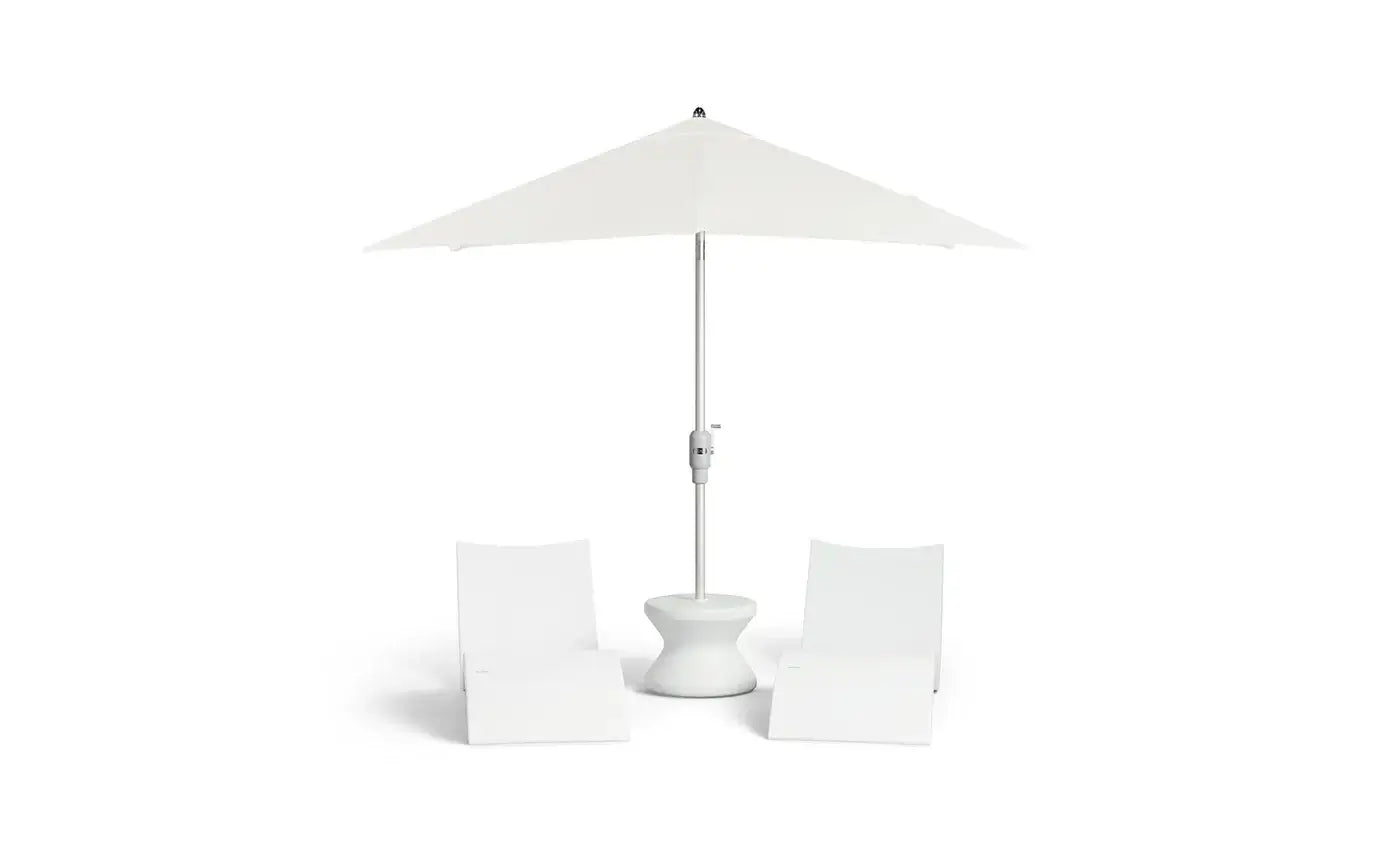 Ledge Lounger Signature Side Table is designed for in-pool use on sun shelves or tanning ledges with water depths up to 10 inches, or as a stylish addition to your deck.