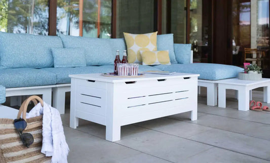 Mainstay Outdoor Storage Coffee Table by Ledge Lounger