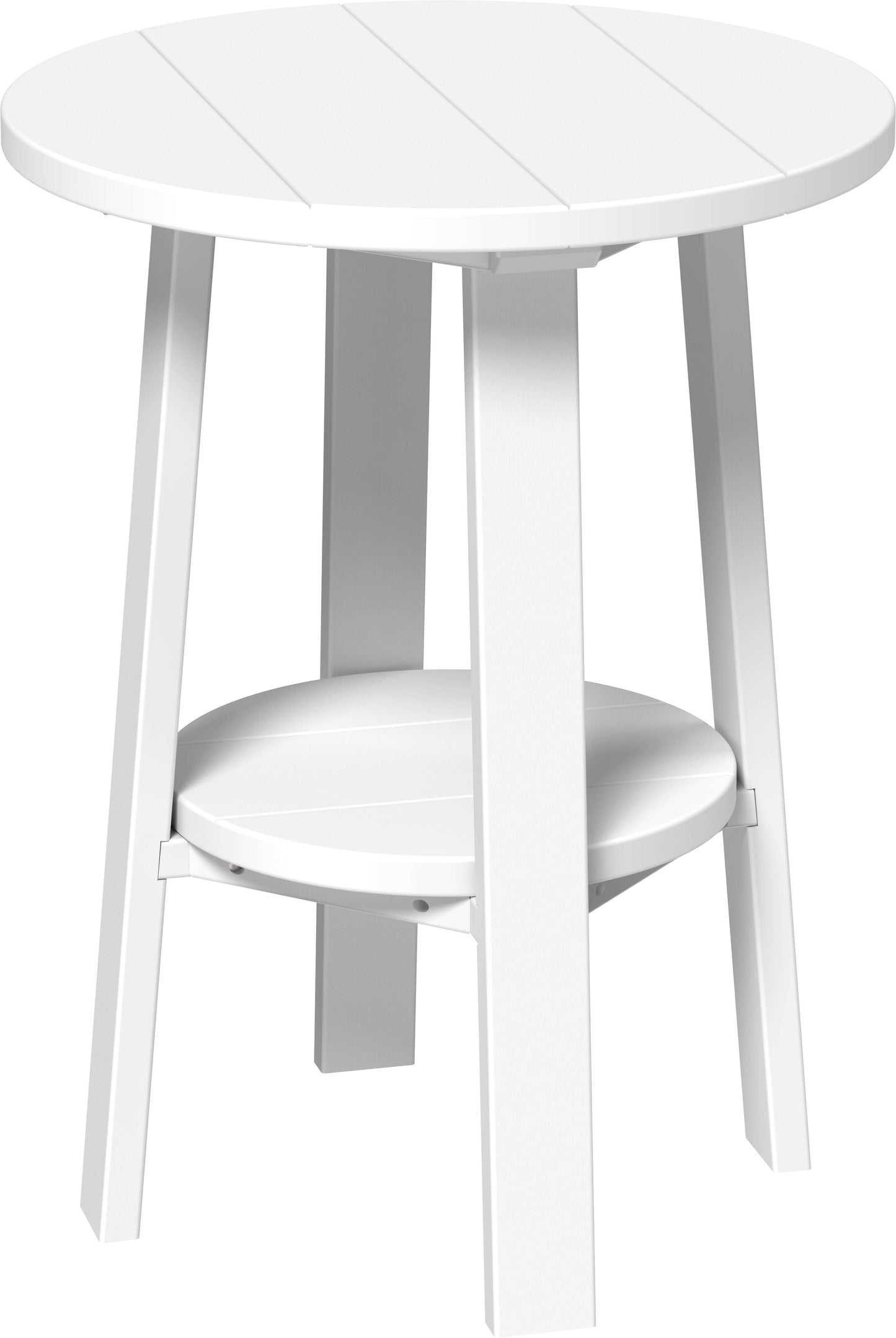 LuxCraft 28" outdoor end table made with all-weather materials
