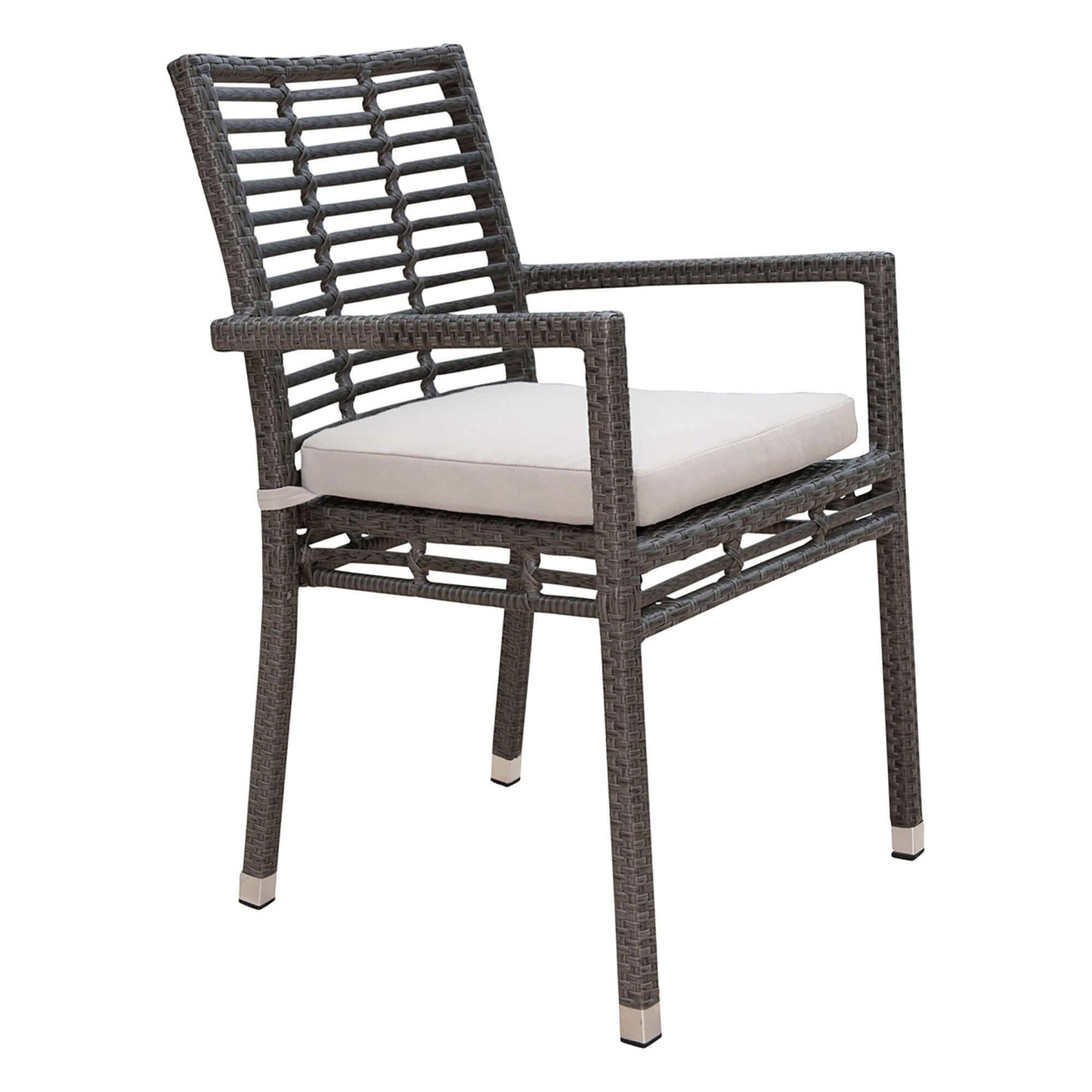 Panama Jack UV and weather-resistant stackable outdoor armchairs with cushions set of 2